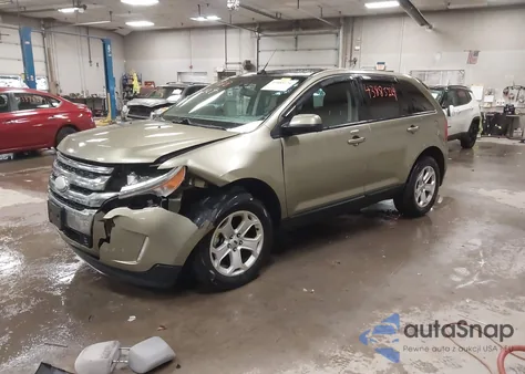 2013 Ford Edge Sel z USA, uszkodzony, nr VIN 2FMDK4JC4DBB96200
